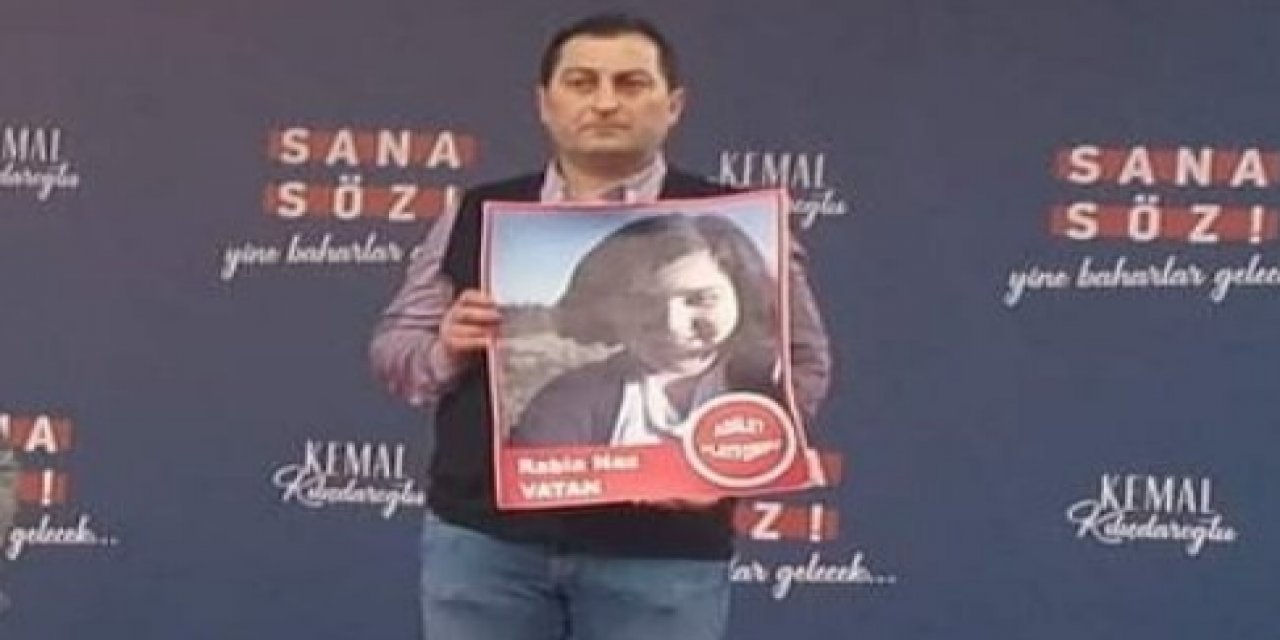 Rabia Naz'ın babası Kılıçdaroğlu'nun Giresun mitinginde konuştu