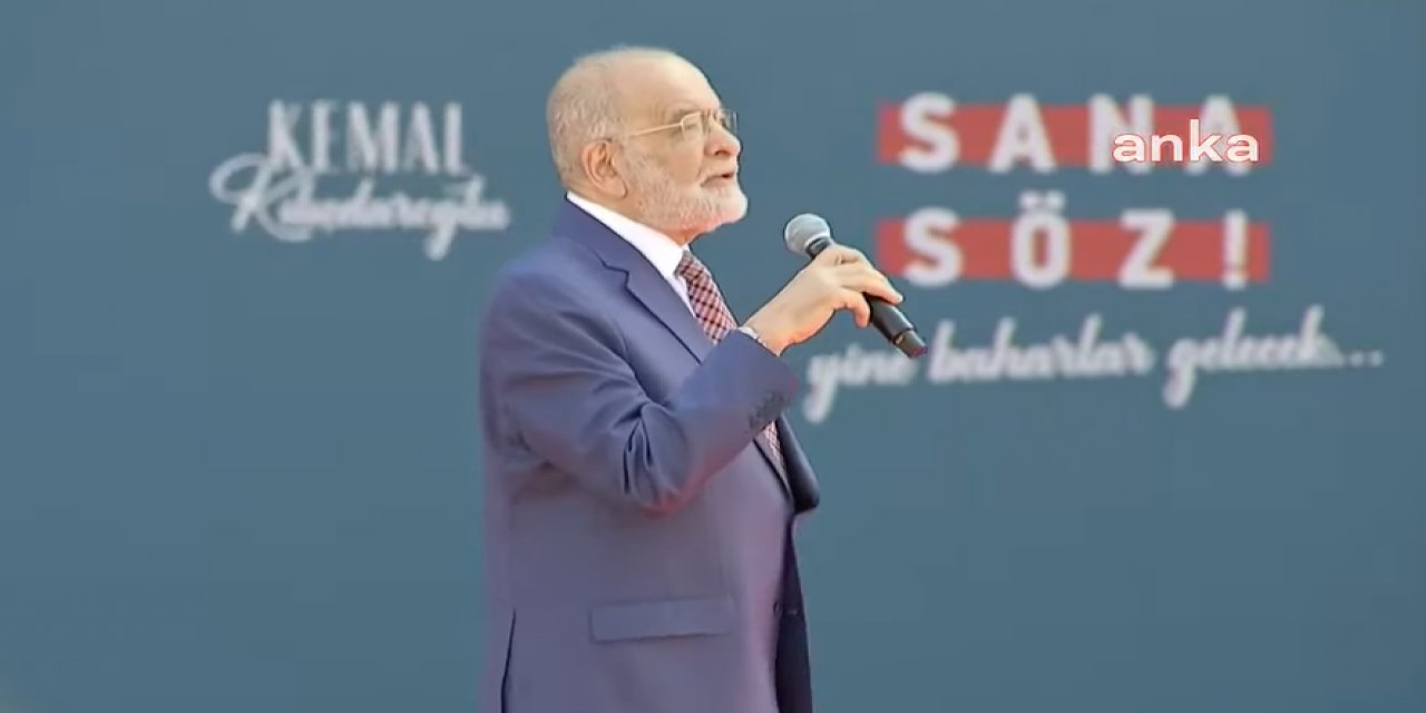 Saadet Partisi lideri Temel Karamollaoğlu, İzmir'den seslendi: "Bu arkadaşlarımız artık hantallaştılar"