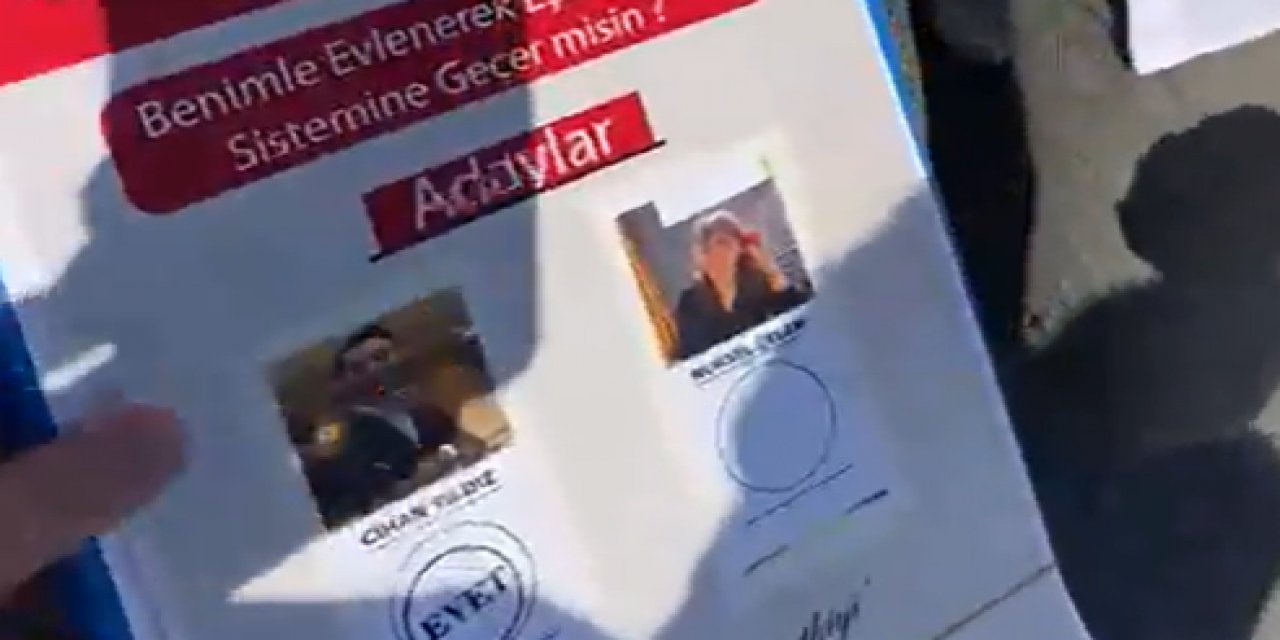 TİP'li gencin 'oy pusulası' ile 1 Mayıs'taki evlilik teklifi gündem oldu!