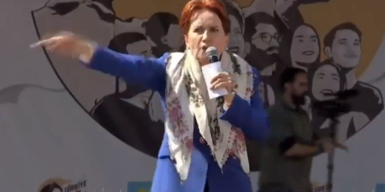 Meral Akşener'den iktidara sert sözler: "PKK'lıysam tutuklayın beni şerefsizler!"