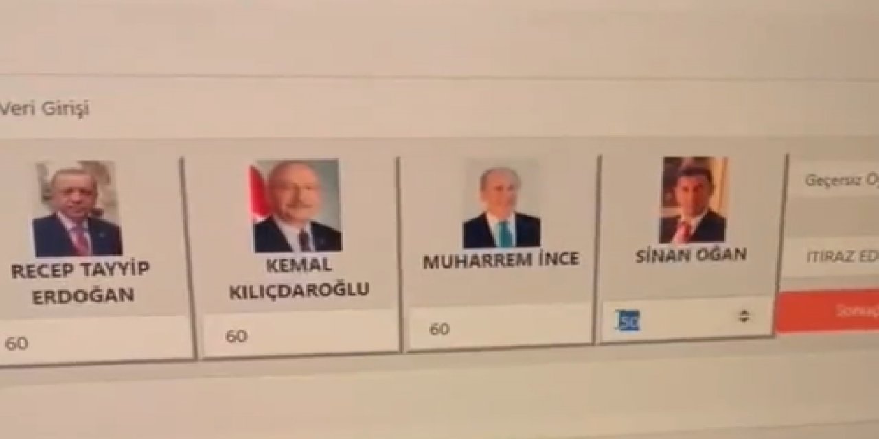 CHP'li Muharrem Erkek 'İçişleri Bakanlığı'nın paralel seçim kurulu'ndan görüntü yayınladı!