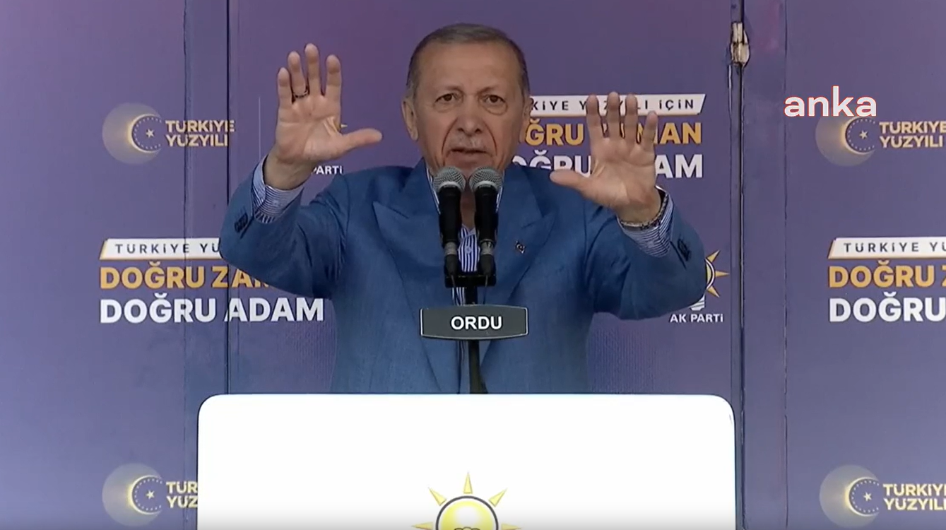 Erdoğan, Ordu'da bilindik sözlerle muhalefeti hedef aldı