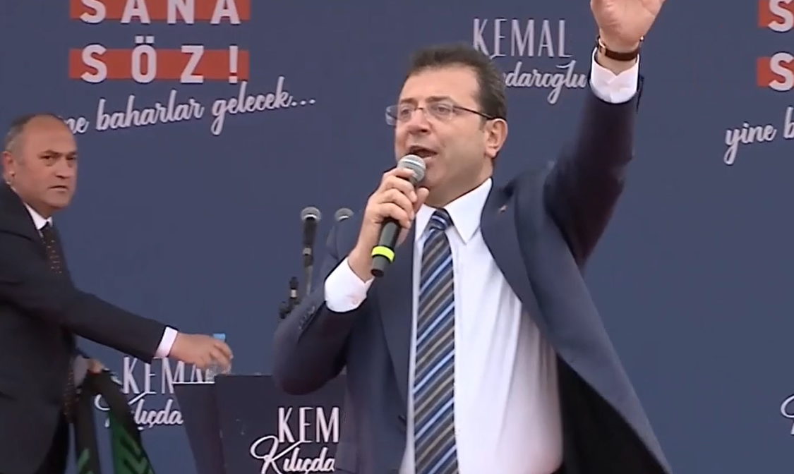 Ekrem İmamoğlu, Denizli'de iktidara mesaj verdi: "Yolun sonu gözüküyor"