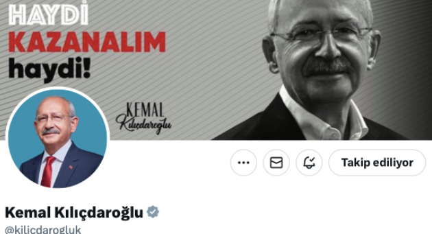 Twitter, Kılıçdaroğlu'na gri tik işareti verdi!