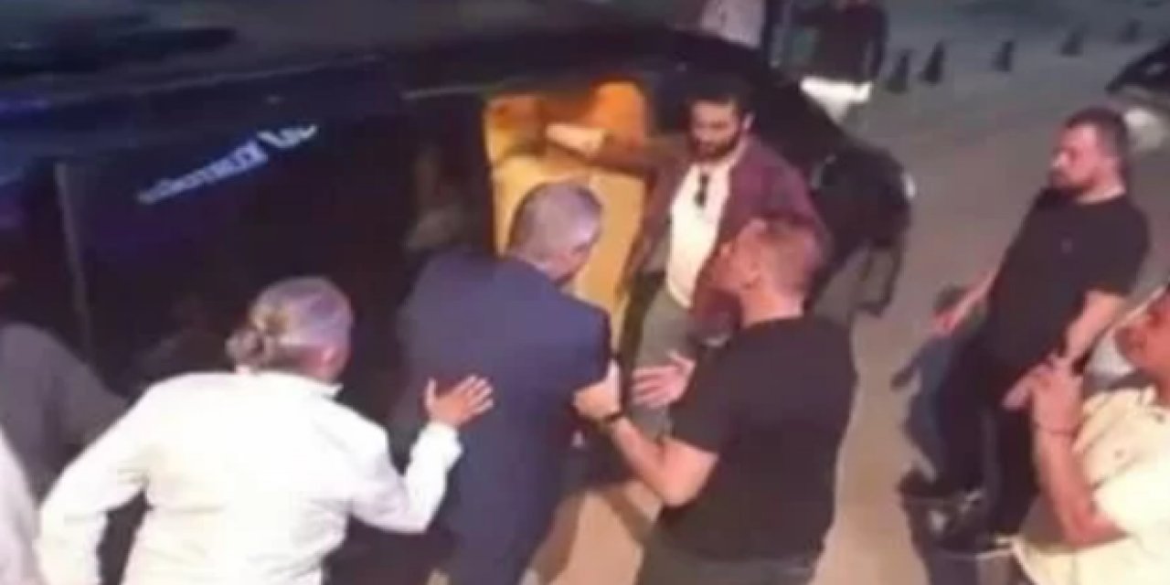 AKP'nin konserinde yangın! Nebati ve Cengiz Kurtoğlu korumalar eşliğinde olay yerinden uzaklaştırıldı