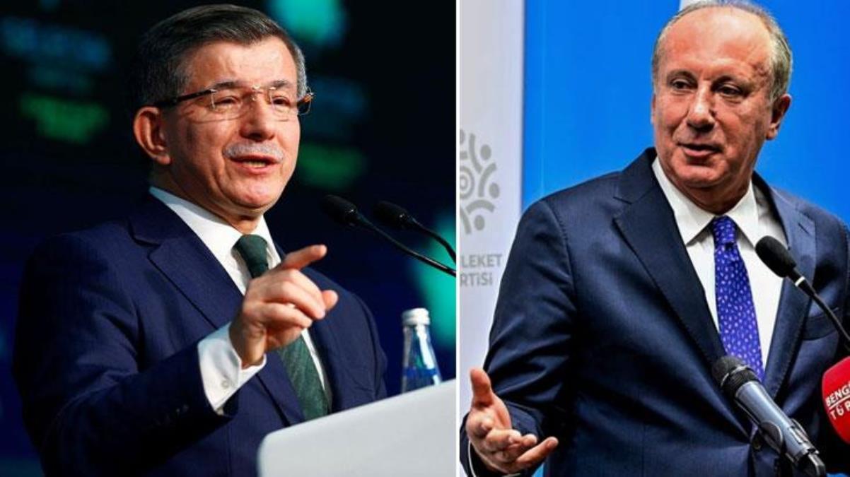 İnce, Millet İttifakı'nı destekleme şartını açıklamıştı! Davutoğlu'ndan yanıt geldi: Erdoğan ile yan yana dursalar...