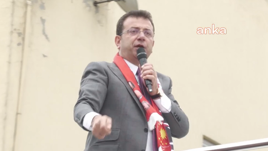 Ekrem İmamoğlu, Kağıthane'den seslendi: "Bunları evlerine gönderme vakti geldi. Gitsinler, çoluklarına, çocuklarına, eşlerine hizmet etsinler"