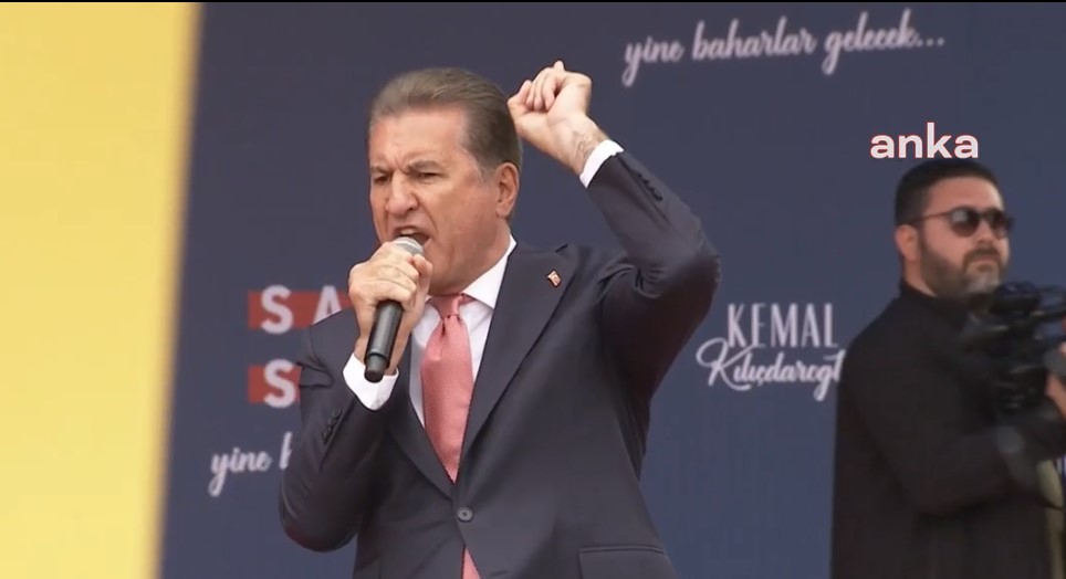 Mustafa Sarıgül, Kılıçdaroğlu'nun Erzincan mitinginde konuştu