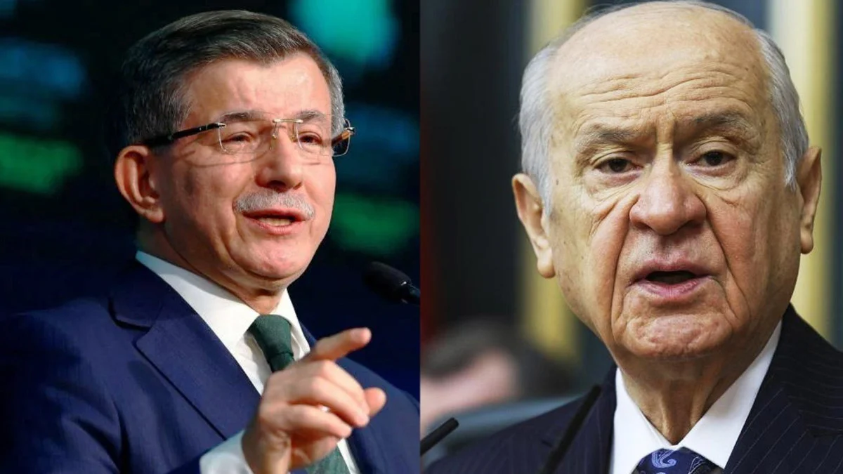 Davutoğlu'ndan Bahçeli'nin o sözlerine sert tepki: Topunuz mermi olsanız ne yazarsınız