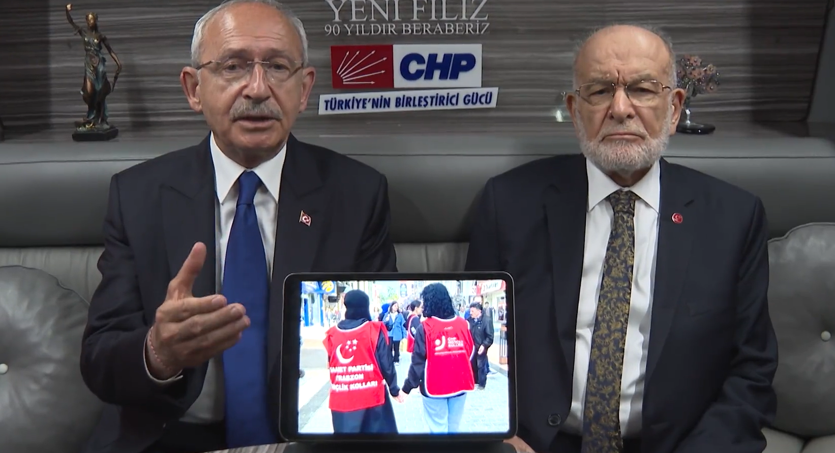 Kılıçdaroğlu ve Karamollaoğlu'ndan ortak video