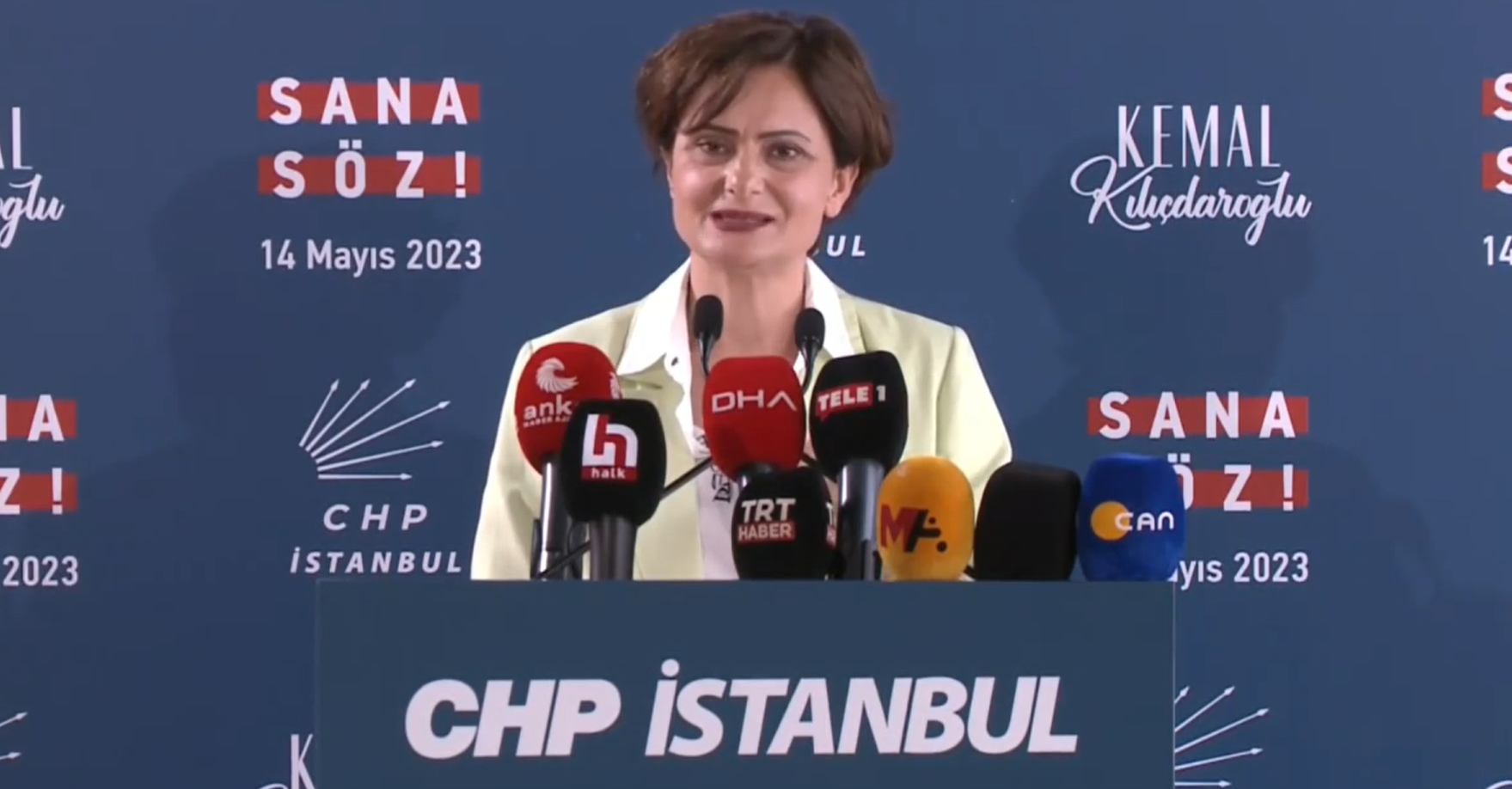 Canan Kaftancıoğlu: "Vatandaşları oy verdikleri okullara davet ediyoruz"