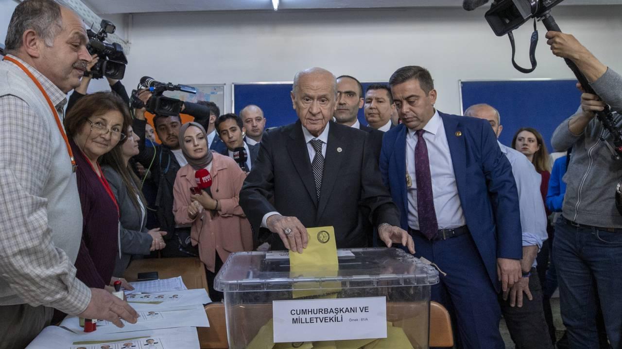 Bahçeli'nin sandığında Kılıçdaroğlu birinci çıktı