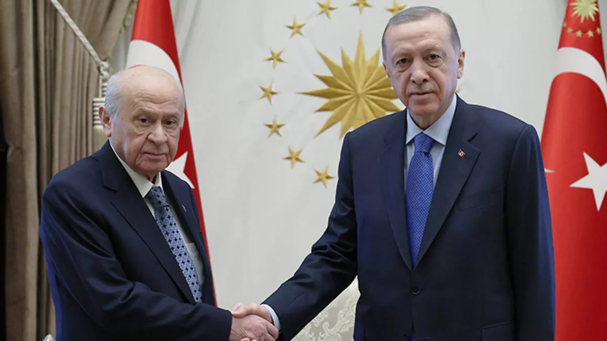 Seçimin ardından ilk görüşme! Erdoğan ile Bahçeli bir araya geldi