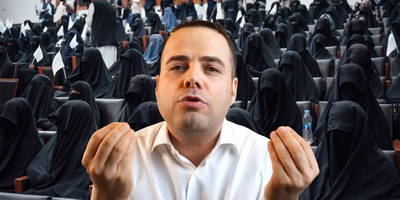 Özgür Demirtaş'ın burkalı paylaşımları takipçisini kızdırdı