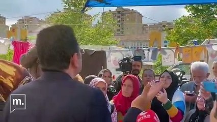 İmamoğlu'nun AKP’li yurttaşlarla diyaloğu dikkat çekti! AKP'li kadın ısrarla savundu, İmamoğlu tane tane anlattı