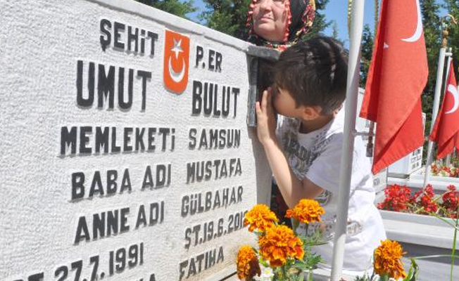Şehit çocuğunun yürek yakan sözleri