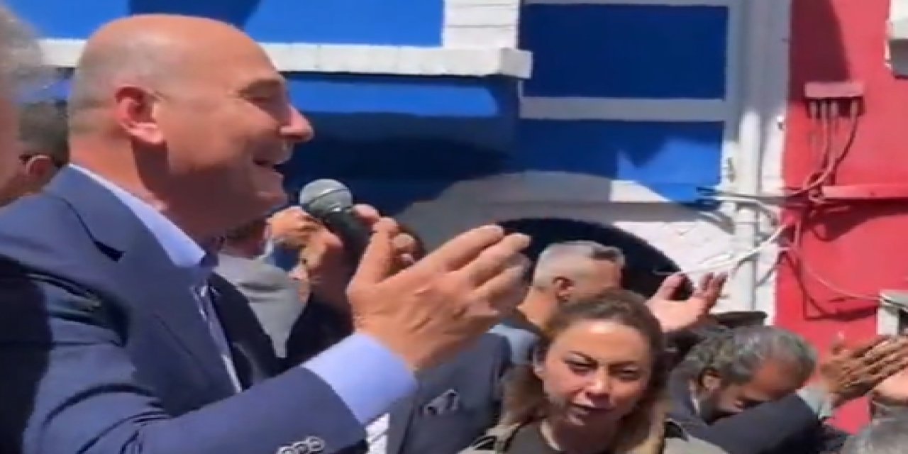 Süleyman Soylu: "Oturdum göbek taşına, sürmeler çektim kaşıma"