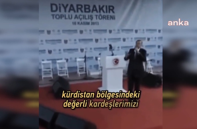 CHP Gençlik Kolları, Erdoğan'ın 'Kürdistan' sözlerini paylaştı