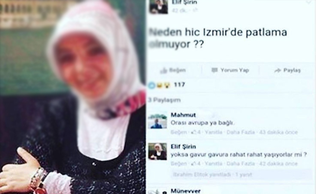 'İzmir'de patlama olmuyor' paylaşımına takipsizlik