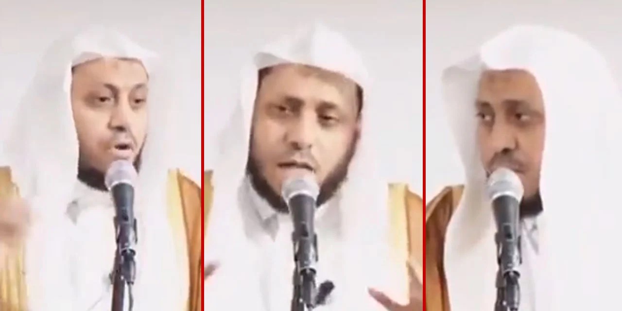 Arap imam Erdoğan'a oy verme çağrısı yaptı! Görüntüleri Ümit Özdağ paylaştı