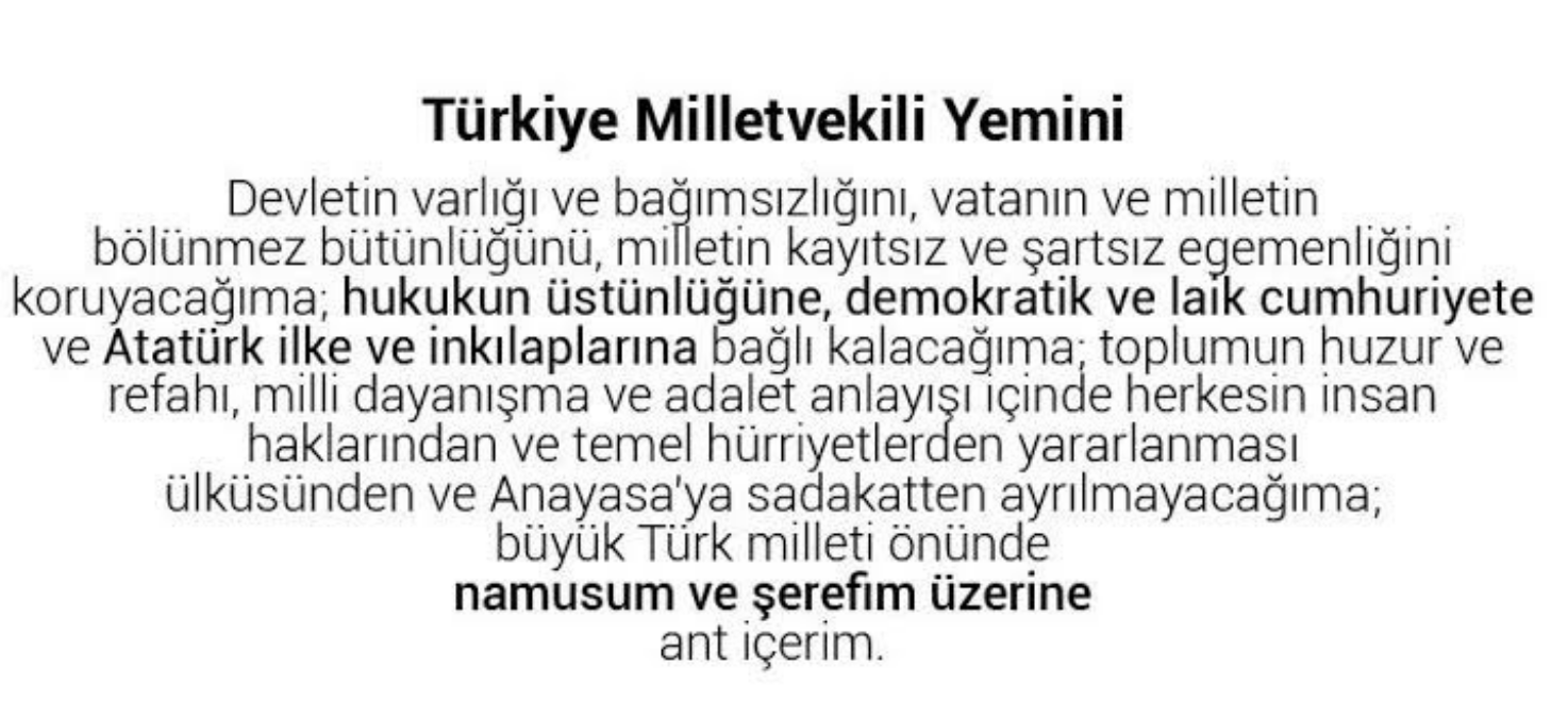 Ümit Özdağ'dan Cumhur İttifakı bileşeni HÜDA-PAR ile ilgili 'Meclis yemini' açıklaması