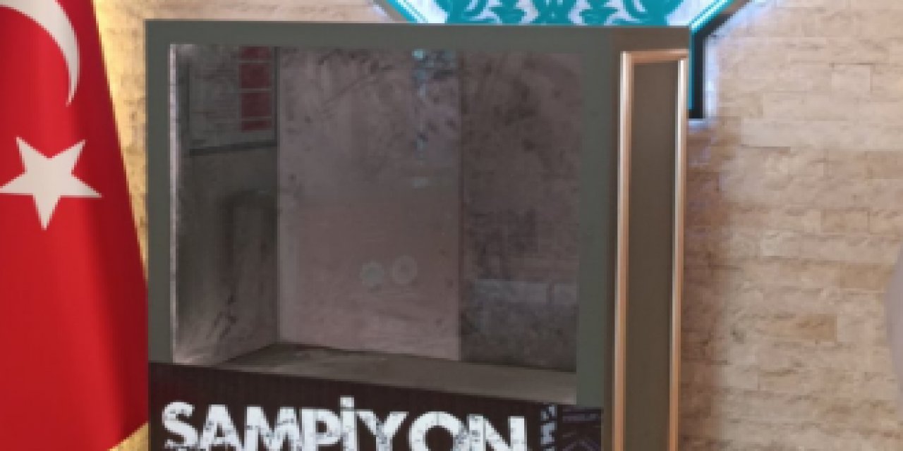 Şampiyonluk kupası çalındı!