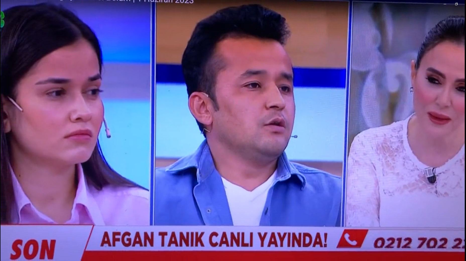 Afgan kaçak canlı yayında sınırdan nasıl geçtiğini böyle anlattı