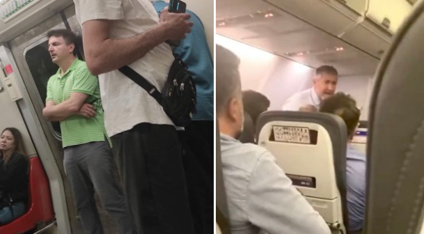 Bilge Yılmaz'ın bu fotoğrafı gündem oldu! Biri metroda ayakta seyahat ediyor, diğeri uçak bekletiyor