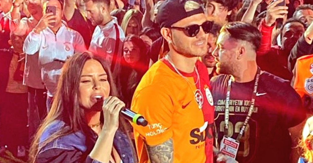Simge ve Icardi'den muhteşem düet: "Aşkın olayım"