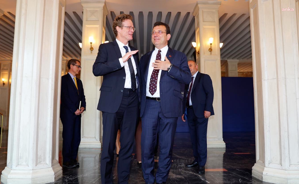 AB Türkiye Delegasyonu Başkanından Ekrem İmamoğlu'na ziyaret