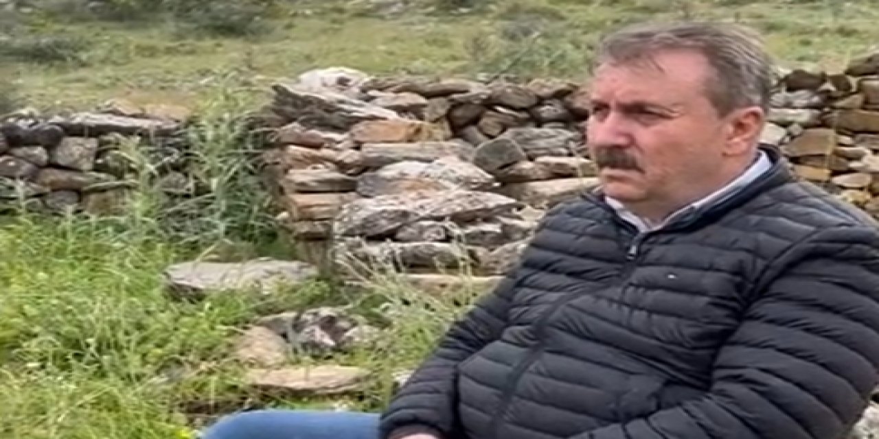 Meclis'e giremeyen Mustafa Destici kendini doğaya verdi! "Minnet Eylemem" şarkısıyla uzaklara daldı