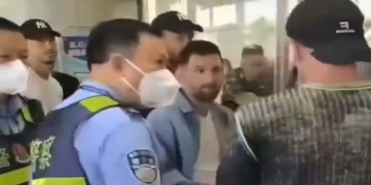 Messi, Tayvan ve Çin'i karıştırdı! Polisle ilginç diyalog