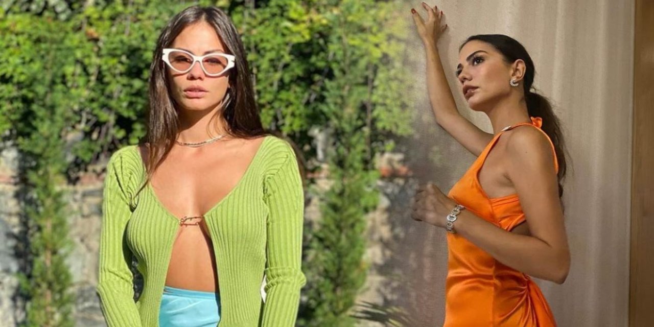 Güzel oyuncu Demet Özdemir yaptığı dansla geceye damga vurdu!
