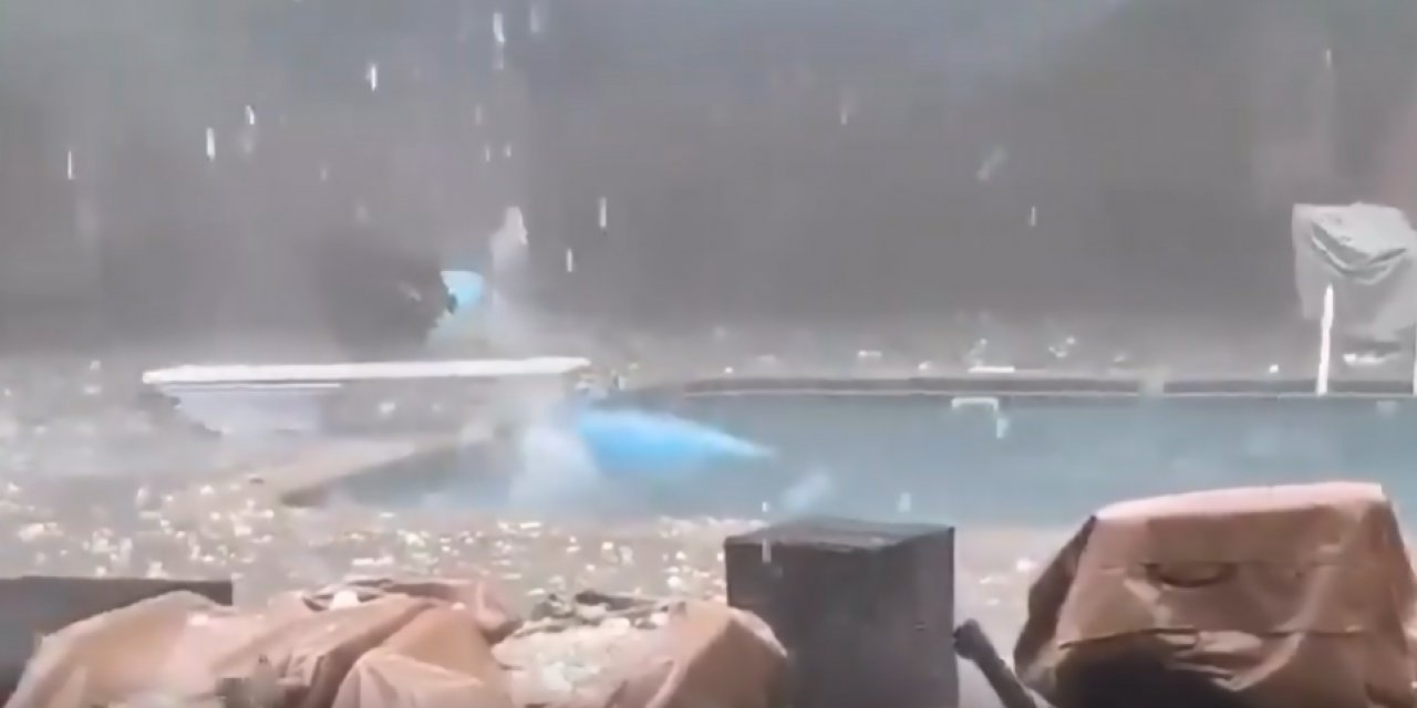 ABD'de doludan 5 kişi öldü! Başlarına resmen taş yağdı