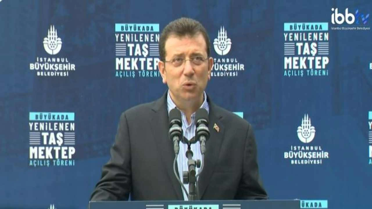 İmamoğlu'ndan "Fetret Dönemi" benzetmesine sert tepki: "Millet oy vermiş, sizi tıpış tıpış evine yollamış"