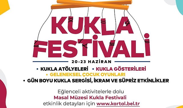 Kartal Belediyesi, Kukla Festivali'ne ev sahipliği yapacak