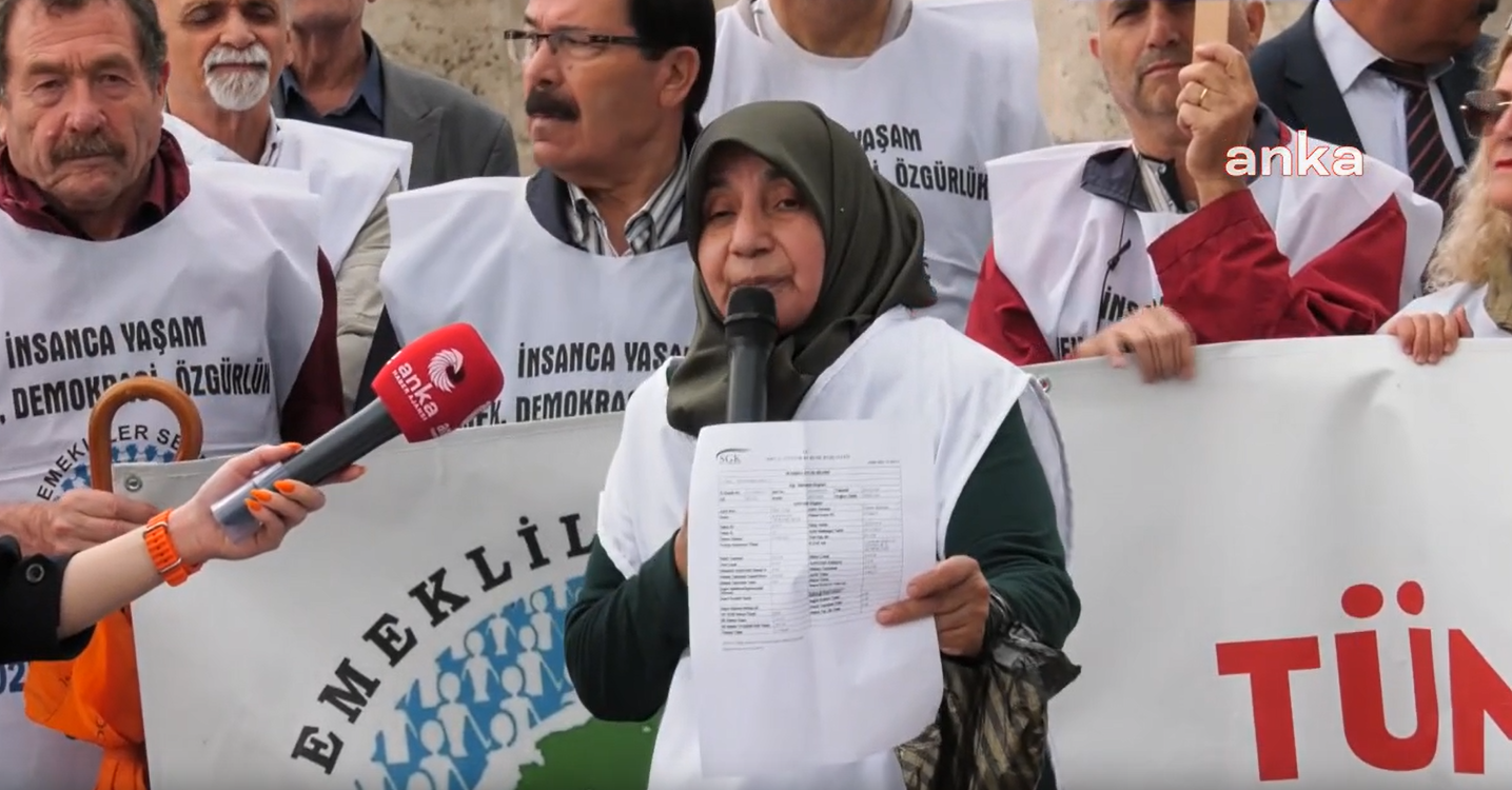 Emekliler Ankara'dan hükümete seslendi: "Gerçek enflasyona göre zam yapın!"