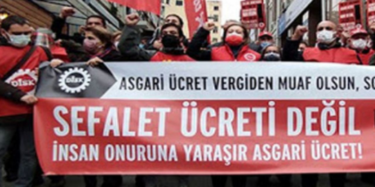 DİSK asgari ücret için yoksulluk sınırını işaret etti! İşte önerilen rakam