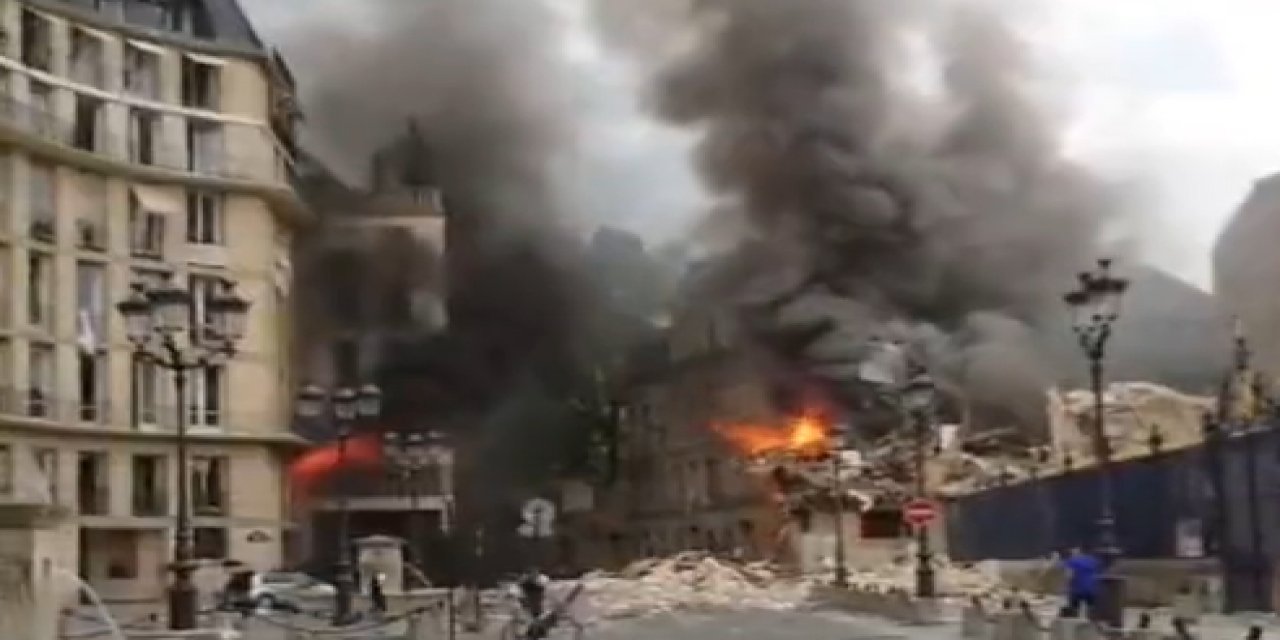 Fransa'da büyük patlama! Paris sokakları savaş alanına döndü