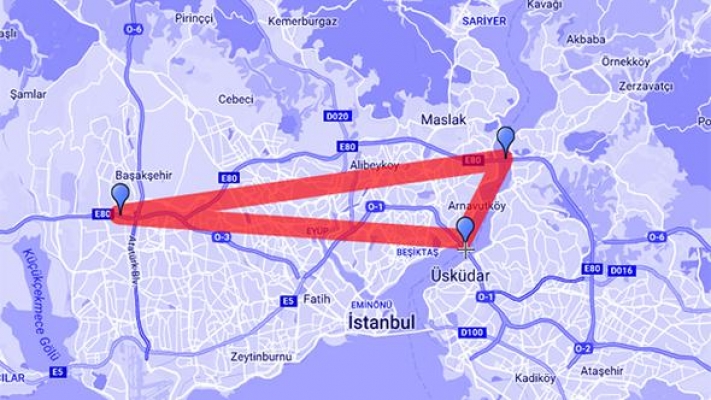 İstanbul'da bu üçgene dikkat!
