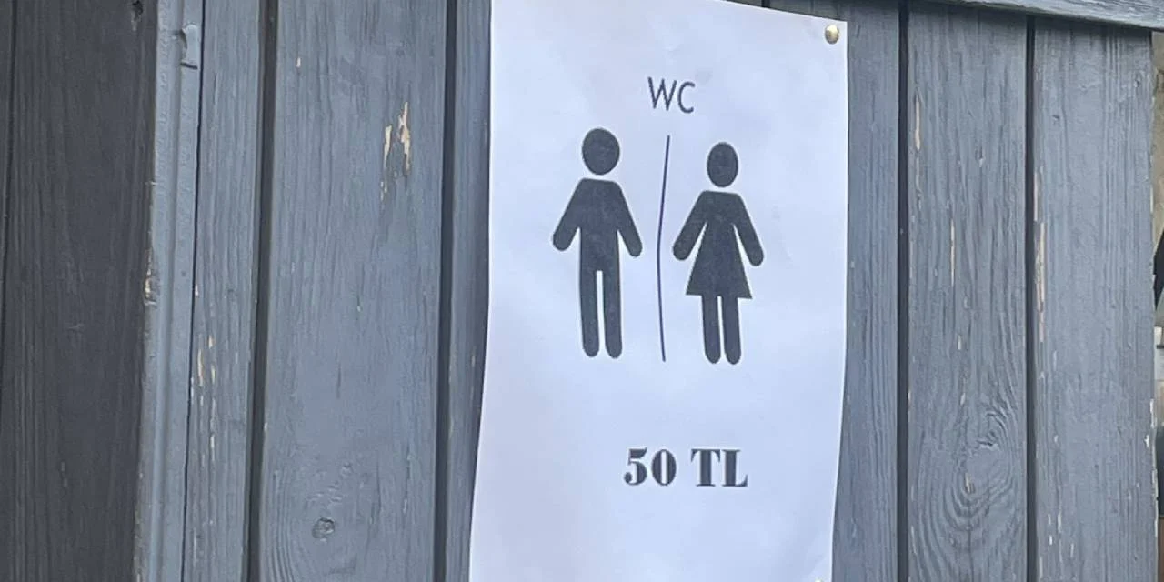 Bunu da gördük! Tuvalet ücreti 50 lira oldu