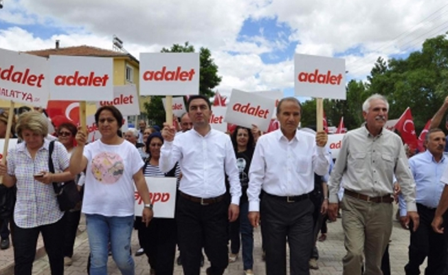 Arguvanlılardan Adalet Yürüyüşü'ne destek