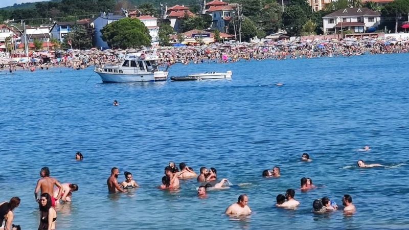 O ilçede denize girmek yasaklandı!