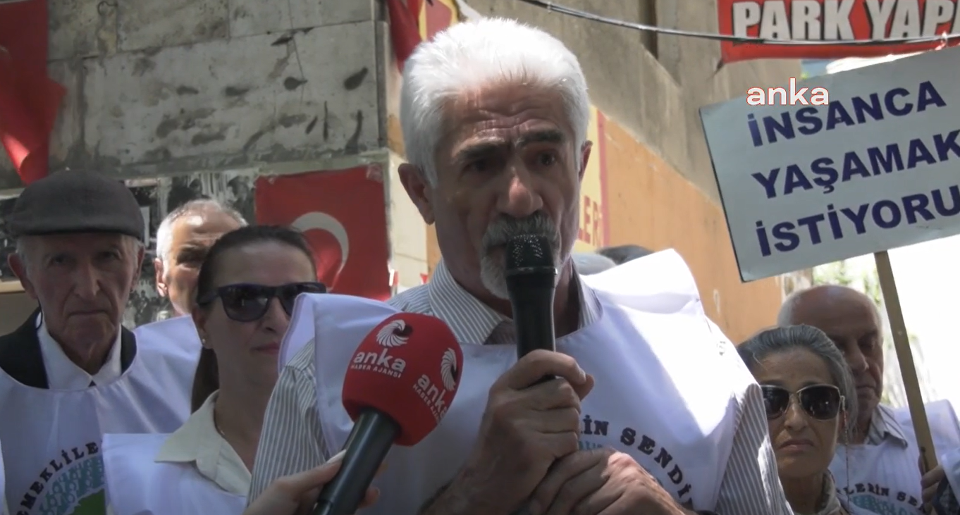 Ankara'da emeklilerden TÜİK'e büyük tepki! Açıklanan enflasyon isyan ettirdi