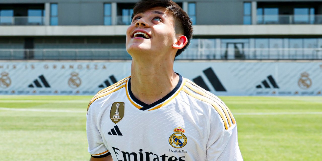 İşte Arda Güler'in Real Madrid antrenmanından ilk karesi