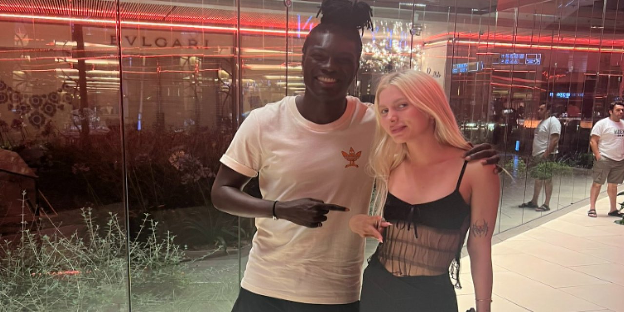 Gomis ve Aleyna Tilki bir araya geldi