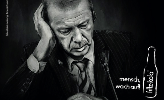 Erdoğan’ı 'içki' reklamında kullandılar