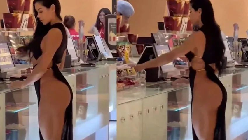 Böyle kasiyer görmediniz! Markette kuyruk oluştu