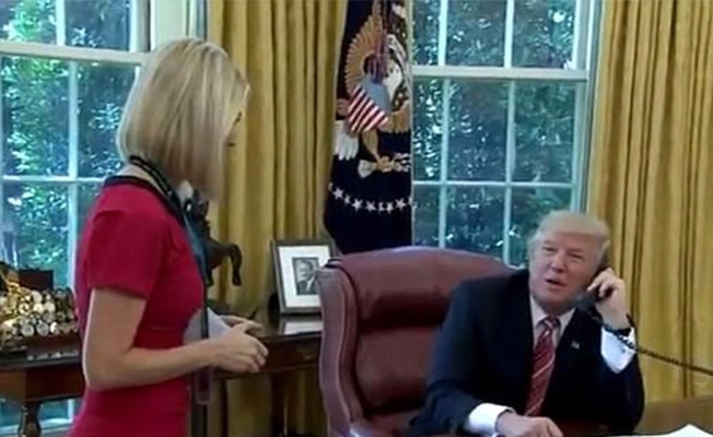 Trump'tan büyük saygısızlık!