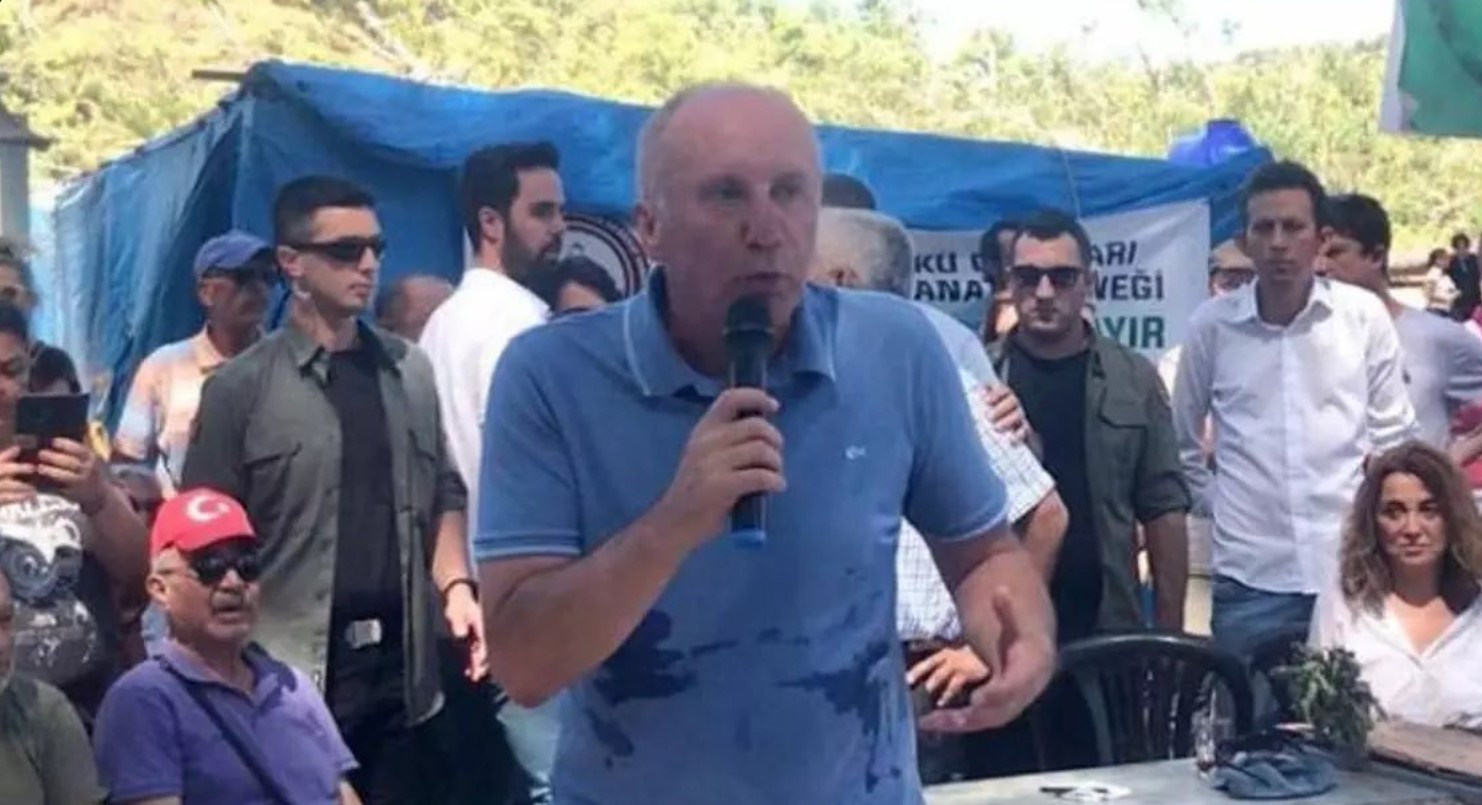 Muharrem İnce'ye Akbelen'de protesto: "Sorunu çözmek istiyor musunuz? Bana öyle gelmiyor"